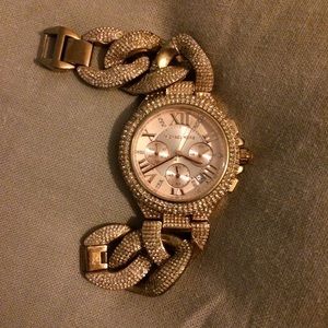 Authentic Rose Gold Michael Kors Watch ( Mk3196)
